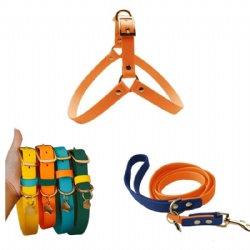 Silicone TPU Waterproof Pet Harness Set