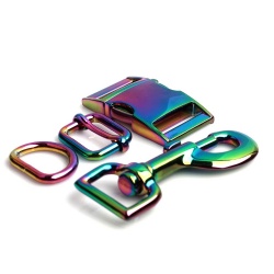 Rainbow Custom Size Color Metal Pet Accessories